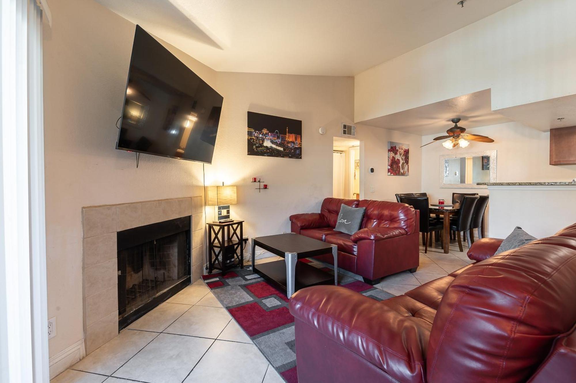 Stylish, Cozy 2Br,2Ba Condo Near Rio, Vegas Luxury Лас Вегас Екстериор снимка